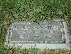 Arvilla Izella May <I>Steele</I> Watkins 