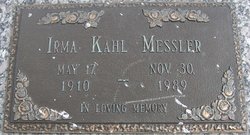 Irma Corraine <I>Kahl</I> Messler 