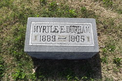 Myrtle E Durham 