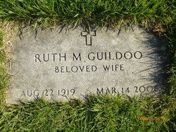 Ruth Marie <I>Montagu</I> Guildoo 