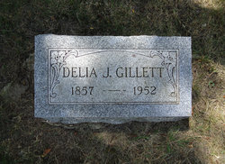 Adelia Jane “Delia” <I>Holmes</I> Gillett 