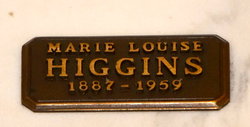 Marie Louise <I>Flanagan</I> Higgins 