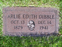 Arlie Edith <I>Collins</I> Dibble 