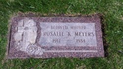 Rosalie K <I>Klemence</I> Meyers 
