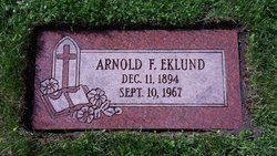 Arnold Fred Eklund 