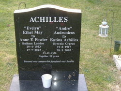 Andronicos “Andre” Achilles 