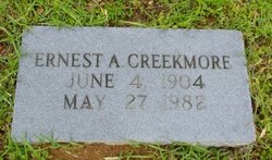 Ernest A Creekmore 