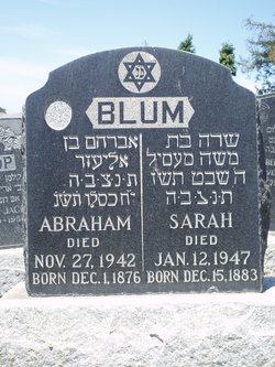 Abraham Blum 
