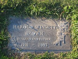 Harold Winsett Brown 