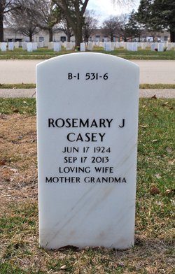 Rosemary J. <I>Dahms</I> Casey 