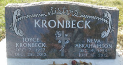 Neva Anne <I>Kronbeck</I> Abrahamson 