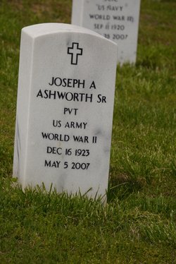 Joseph A Ashworth Sr.