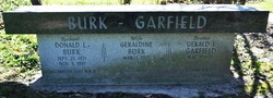 Geraldine <I>Garfield</I> Burk 