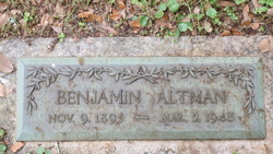 Benjamin Altman 