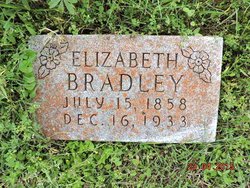 Angeline Elizabeth “Betty” <I>Gates</I> Bradley 