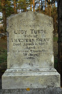 Lucy Tufts <I>Williams</I> Shaw 