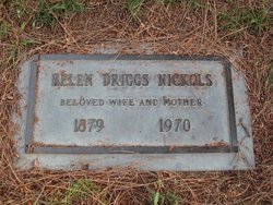 Helen “Driggs” <I>Ross</I> Nickols 