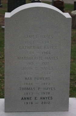 Catherine <I>Powers</I> Hayes 