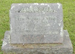 Rev Thomas Jefferson Webb 