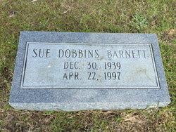 Sue Carolyn <I>Dobbins</I> Barnett 