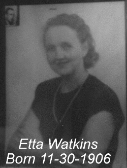 Etta <I>Brewer</I> Watkins 