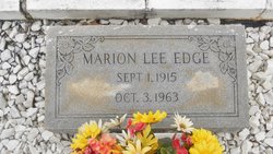 Marion Lee Edge Sr.