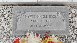 Myrtis W. <I>Mickle</I> Edge 