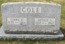 Carrie H <I>Horr</I> Cole 