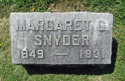 Margaret Elizabeth <I>Galbreath</I> Snyder 