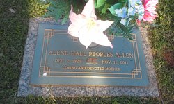 Alene <I>Hall</I> Allen 