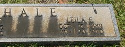 Leila V. <I>Earles</I> Hale 