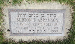 Burton I Abramson 