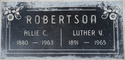 Luther V Robertson 