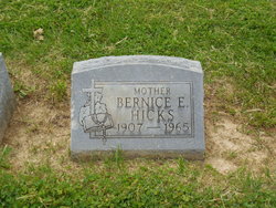 Bernice Ethel <I>Diefenbach</I> Hicks 