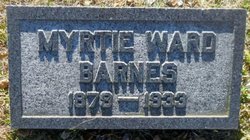 Myrtie Lydia <I>Ward</I> Barnes 