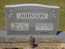 Helgia <I>Davis</I> Johnson 