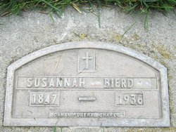 Susannah Annamarie “Susan” <I>Hunt</I> Bierd 