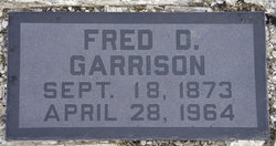 Frederick Dee Garrison 