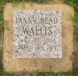Fanny <I>Head</I> Wallis 