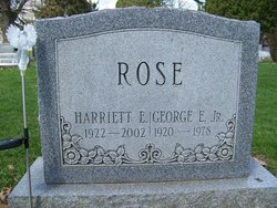 Harriett E <I>Steele</I> Rose 
