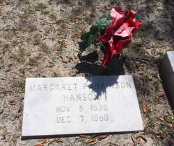 Margaret <I>Parkinson</I> Hanson 