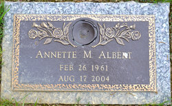 Annette M Albert 