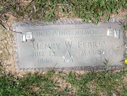 Henry Washington Febrey 