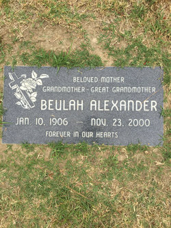 Beulah <I>Reams</I> Alexander 