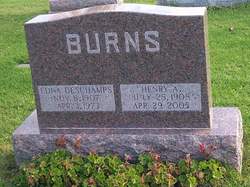 Edna <I>DesChamps</I> Burns 