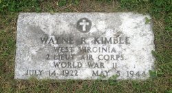 2LT Wayne R. Kimble 