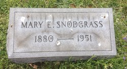 Mary Ellen <I>Kavanaugh</I> Snodgrass 