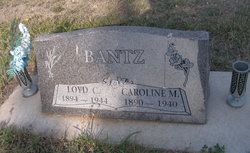 Caroline M <I>Clark</I> Bantz 