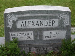 Dr Edward John Alexander 