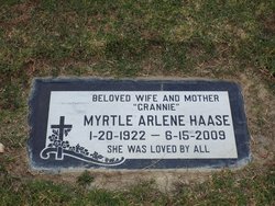 Myrtle Arlene <I>Collins</I> Haase 